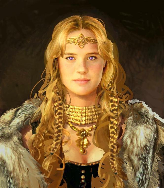 Freya gold collar